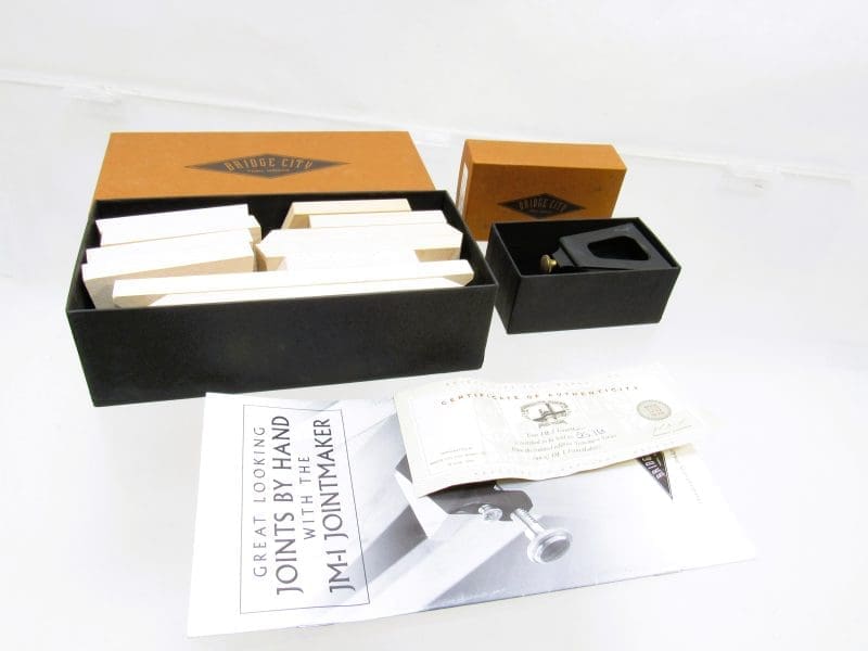 Minty Unused Bridge City Tool JM-1 Jointmaker And Guide Block Set Made In USA