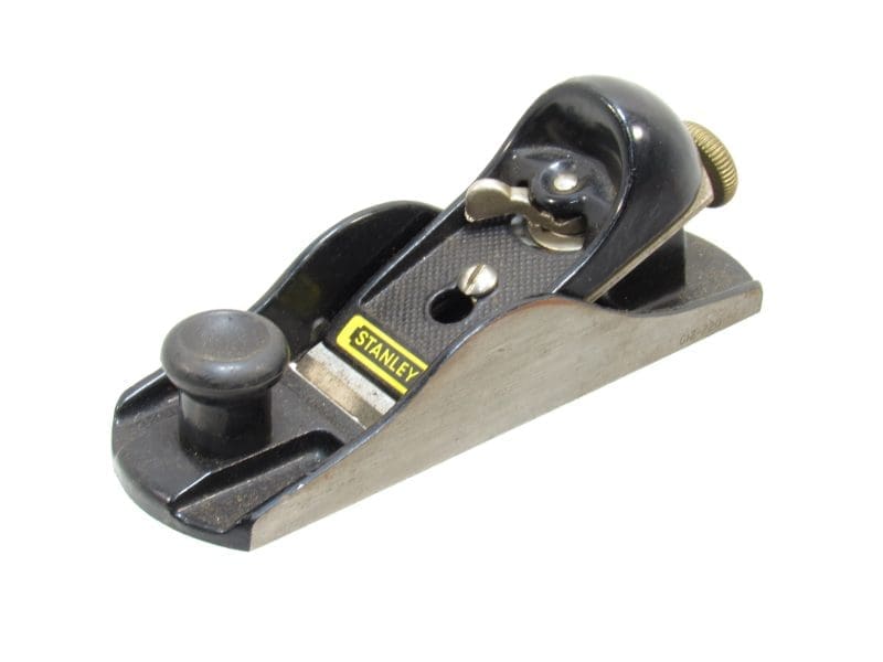 Superb Stanley # G12-220 Adjustable Iron Block Plane Made In USA Heavy Casting.