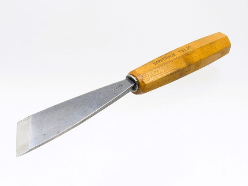 Awesome Extra Wide Swiss Made Carving Chisel Double Bevel Skew 1s/30  1 3/16 Wide