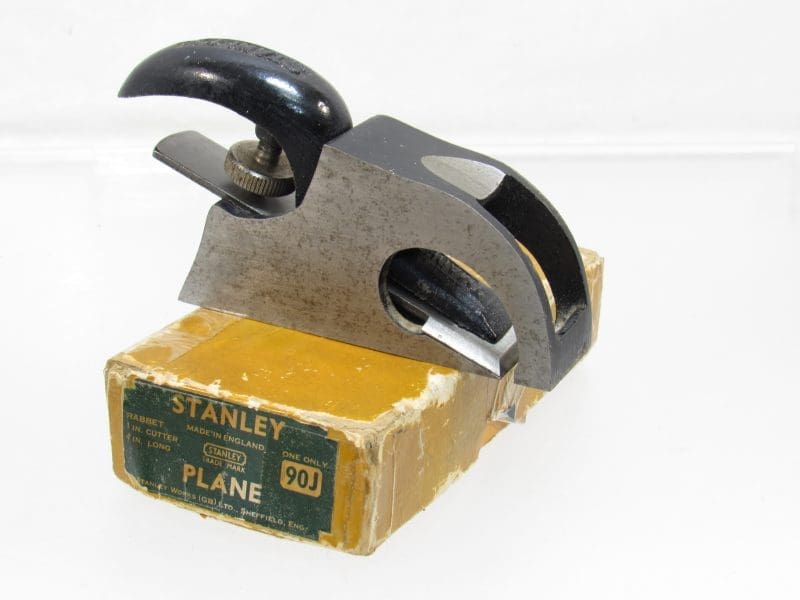 Superb Stanley # 90J Bullnose Rabbet Plane In Original Box.