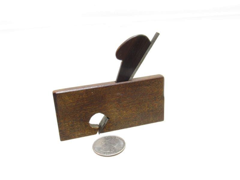 Superb Miniature Instrument Makers / Carriage Makers Plane Only 3 1/4" Long
