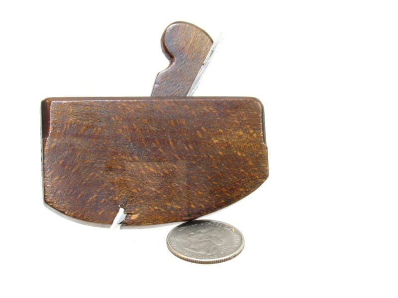 Superb Miniature Instrument Makers / Carriage Makers Plane Only 2 13/16" Long