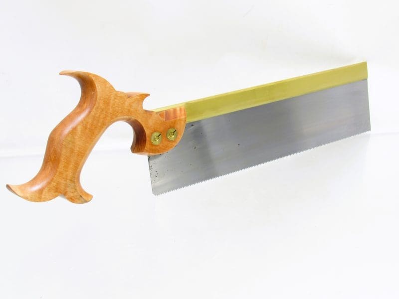 Discontinued Superb Lie Nielsen Back Saw 14 PPI Crosscut With 11" Plate