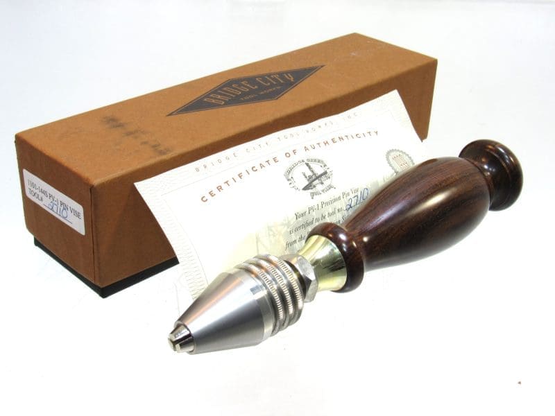 Unused In Box Bridge City Tool PV-1 Pin Vise Amazing Rosewood Signature Series Made In USA 1999