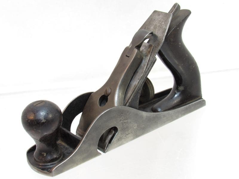 Very Nice Stanley # 10 1/2  Carriage Makers Rabbet Plane With Stanley Pat APL 19.92 Iron