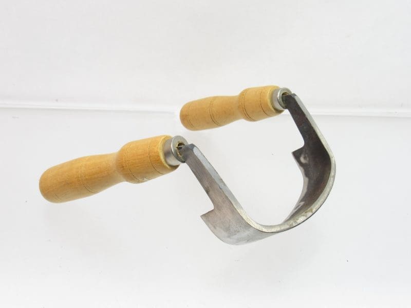 Superb Two Handle Scorp Chairmakers Inshave Marked West Germany Nice High Quality Tool