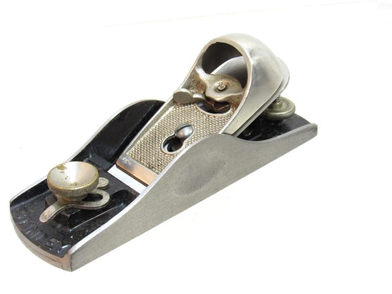Extra Fine Stanley No 17 Adjustable Throat Block Plane Superior Nickel Plating