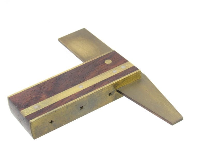 Bridge City Tool DS-2 Rosewood & Brass Dovetail Square Made In USA 1985