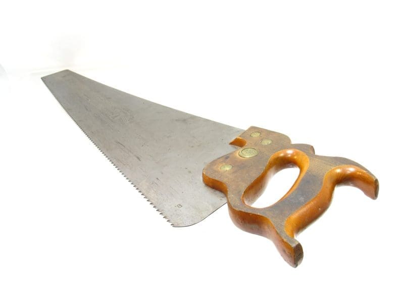 Superb E C Atkins & Co Special A Steel Warranted  8 Pt Crosscut Saw