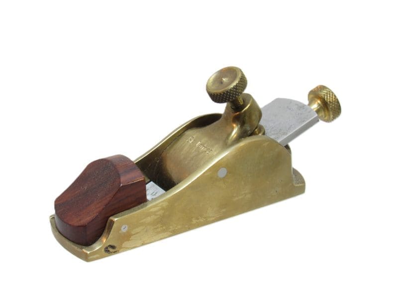 Spectacular Rare ST James Tool Company # A 31 Gunmetal Thumb Plane With Fine Norris Style Blade Adjuster