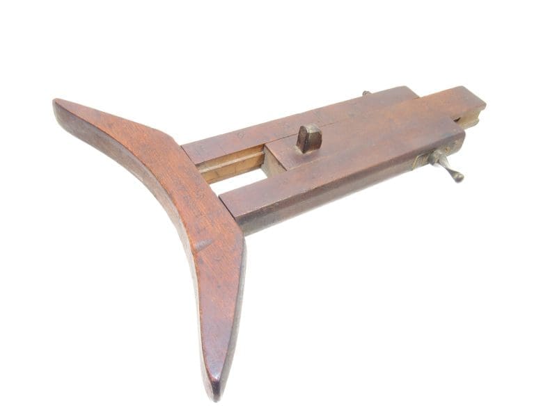 Vintage Hatters Rounding Jack Brim Cutter With Rule Marked G Starr Danbury Conn