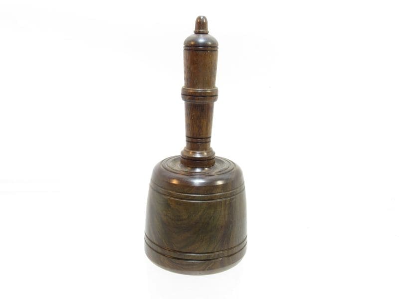 Amazing 1 lb 13 Oz Lignum Vitae Mallet With Stunning Grain & Decorated Handle (Copy)