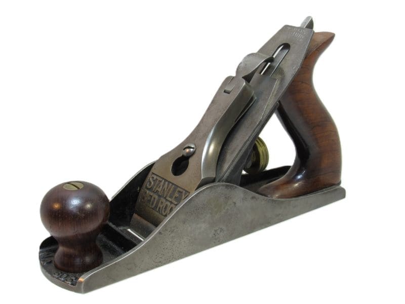 Extra Fine Stanley # 603 Round Side Bedrock Smoothing Plane With Two Line Lever Cap