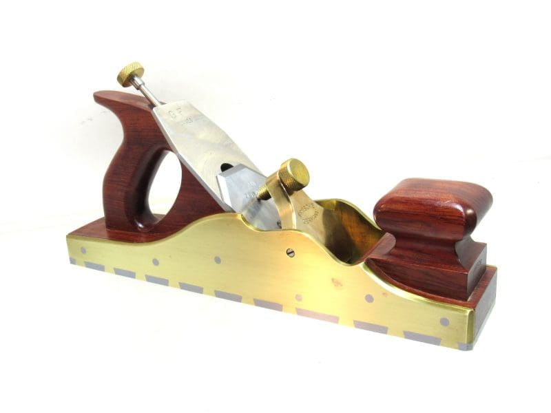 Phenomenal Gerd Fritsche Bronze & Steel Norris-Style Infill  Fore Plane – Fully Dovetailed with Norris Style Adjuster