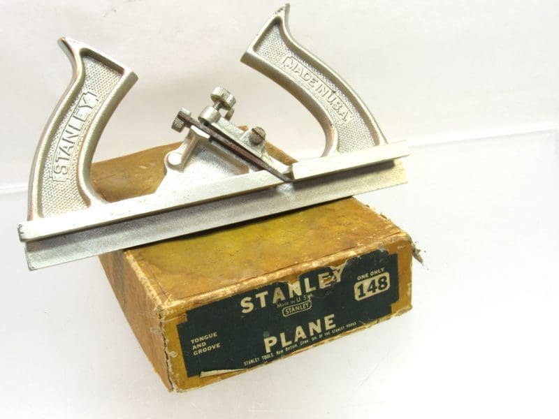 Minty Stanley # 148 7/8" Tongue & Groove Plane In Original Hard To Find Box