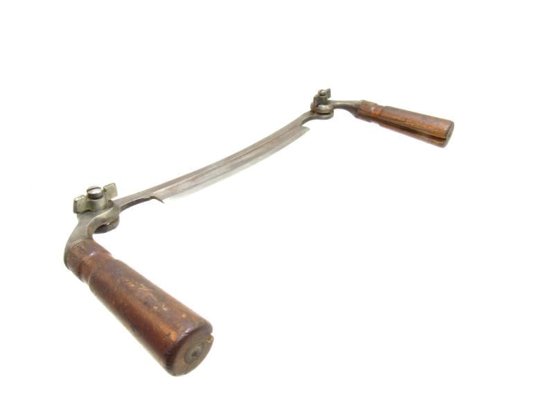 Nice A J Wilkinson & CO Makers Boston Mass Folding Handle Drawknife 9" Cutting Edge