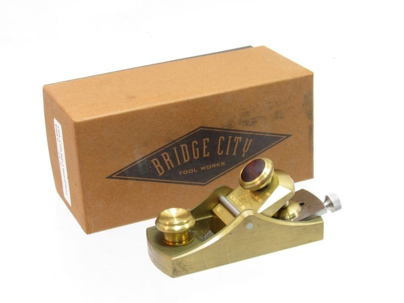 In Box Bridge City Tool HP-3 Miniature Instrument / Fly Rod Makers Low Angle Block Plane Signature Series Made In USA 2002 (Copy)