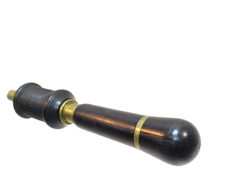 Showy Rosewood And Brass Bow Drill Probably From A New York City Maker Circa 1885