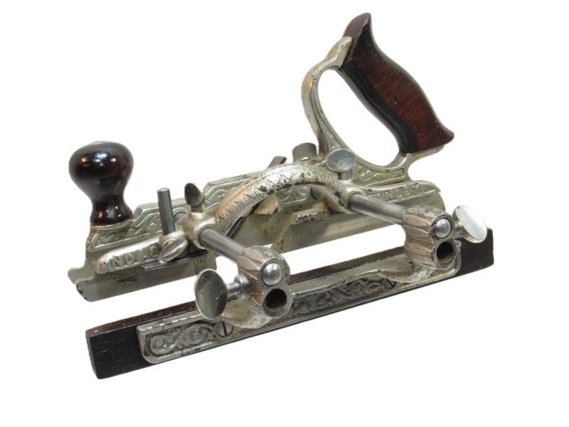 Superb Stanley # 46 Skew Cutter Combination Plow Plane Complete