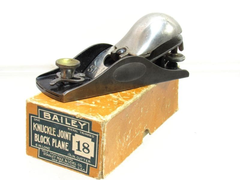 Super Nice In Original Box Stanley No 18 Block Plane