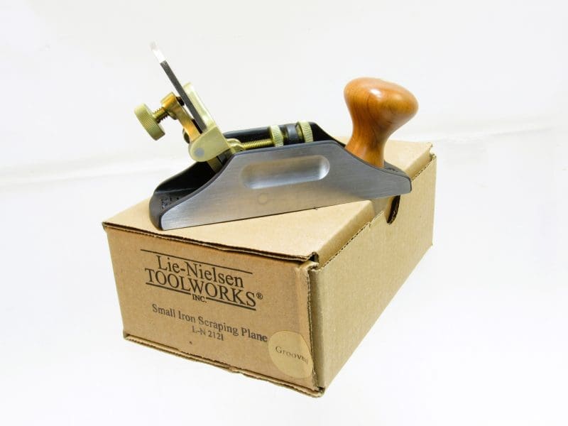 New Unused In Original Box Lie Nielsen No 212 Grooved Small Iron Scraping Plane