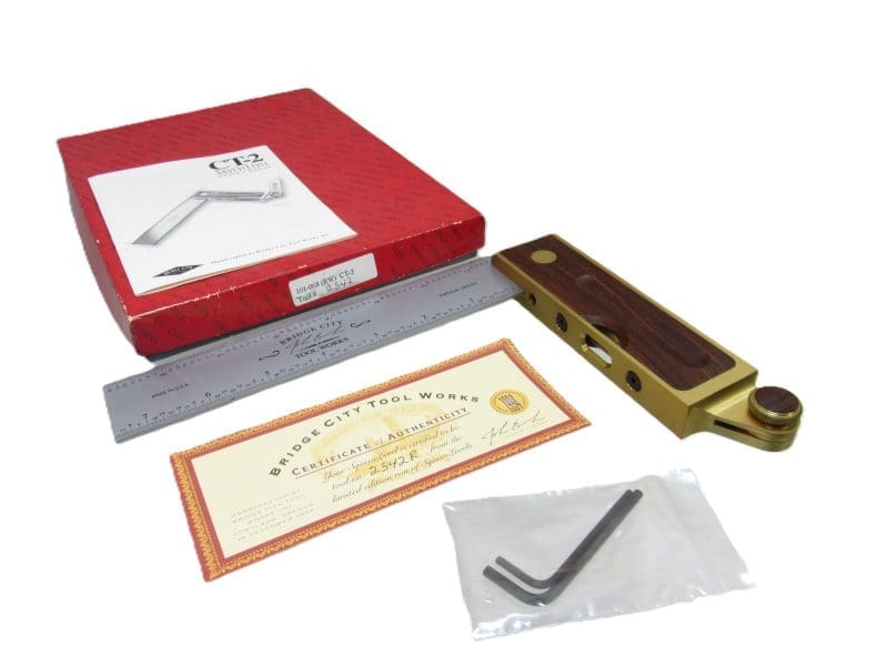 New in Box Bridge City Tool CT-2 Squevel Level Rosewood Limited Edition Made In USA 1994