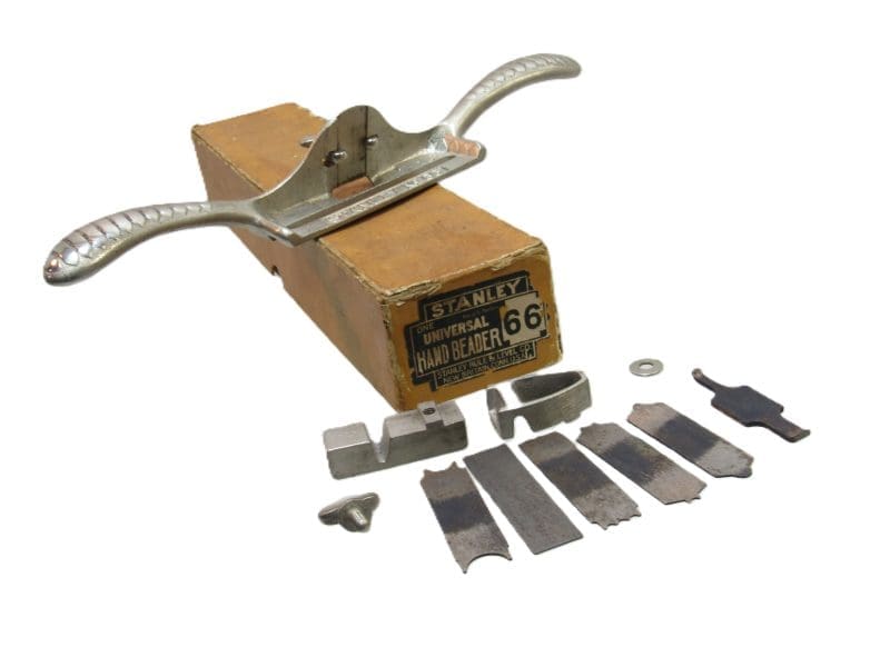 Extra Fine Stanley # 66 Beader With Cutters and Both Fence In Original Box Sweetheart SW .