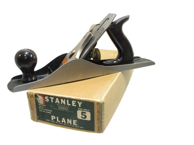 Fine Stanley # 5 Jack Plane In Original Box Made In USA 98% Original Japanning