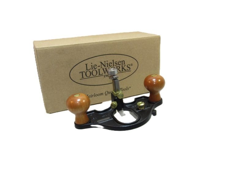 New Unused In Box Lie Nielsen Closed Throat Large Router Plane with 3/8" Cutter.