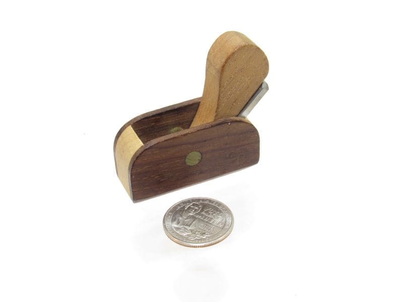 Superb Stephen Boone Miniature Luthiers Thumb Plane Nicely Marked Overall 2" Long