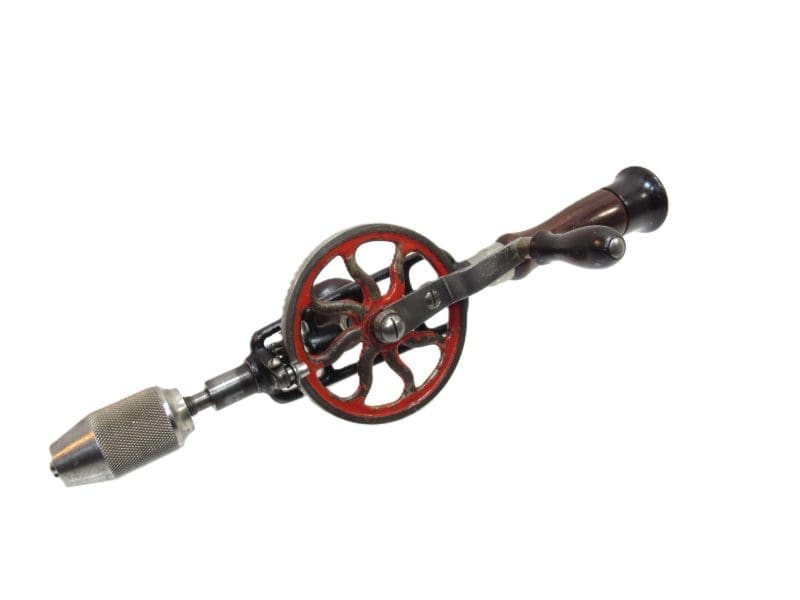 Great Millers Falls # 2 Egg Beater Hand Drill Ready For Work With Great Rosewood