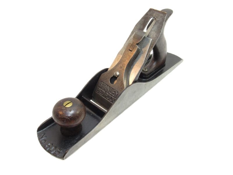 Stanley No 605 Round Side Smooth Bottom Bedrock Smoothing Plane With 2 Line Lever Cap
