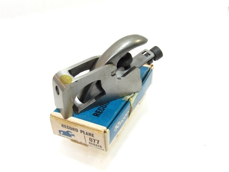 Unused In Original Box Record 077A Bullnose Rebate / Rabbet Plane