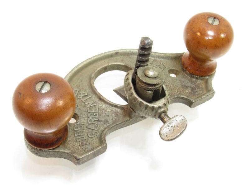 Superb Sargent # 61 Router Plane with 1/2" Cutter Early Model