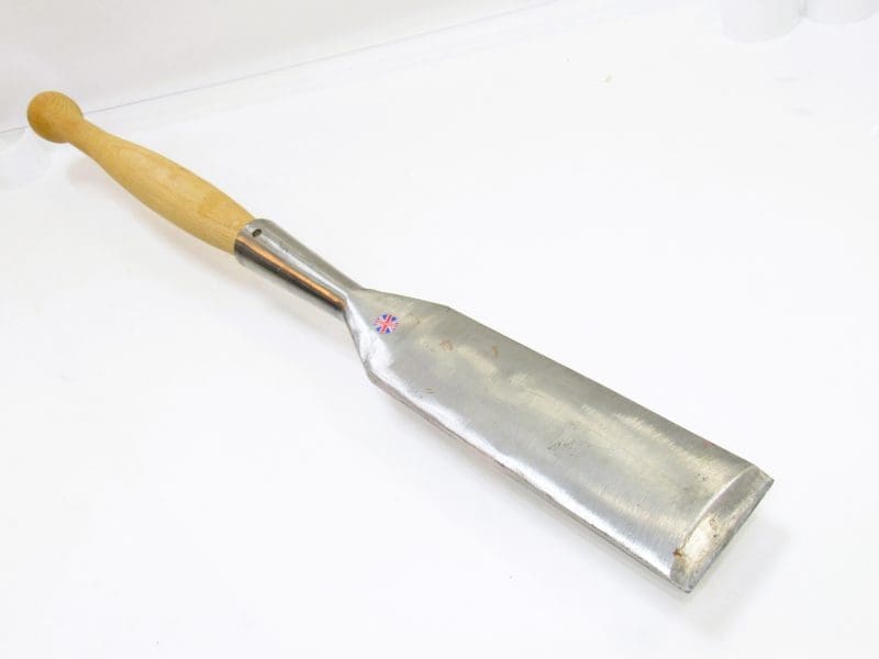 Extra Fine Made In England 2 7/16" " Wide Timber Framing Slick Chisel.