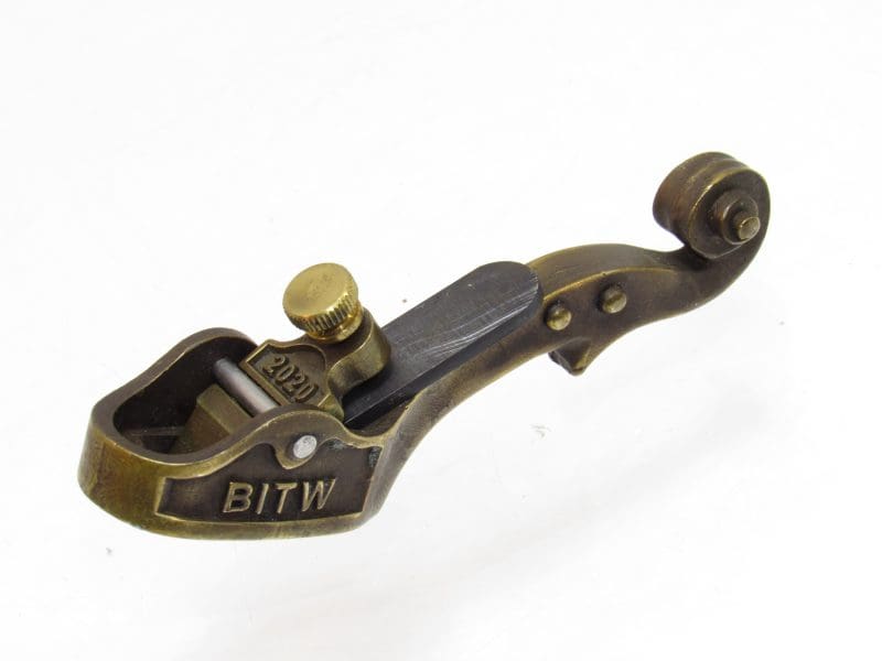 Spectacular BITW 2020 Miniature Tail Handled Bronze Instrument Makers Plane