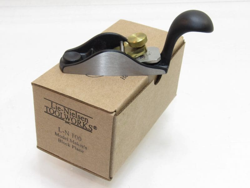 New Unused In Original Box Lie Nielsen No 101 Iron Violin Makers Block Plane Out Of Stock From LN