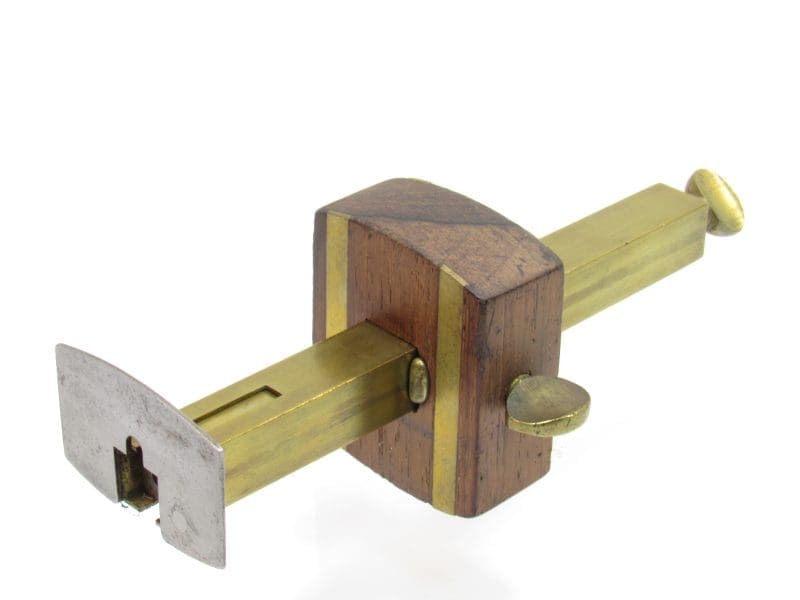 Spectacular Stanley # 92 Rosewood & Brass Butt & Rabbet Marking Gauge.