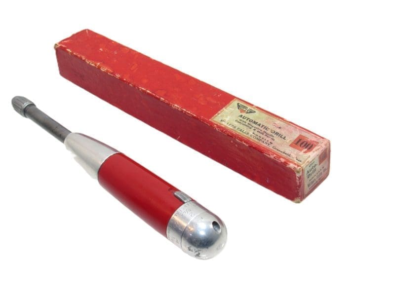 Great Millers Falls No 100 Automatic Push Drill In Original Box.