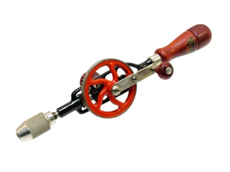 Superb Millers Falls No 1 Egg Beater Hand Drill With Handle Label