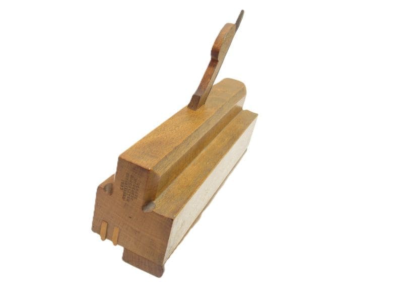 Phenomenal Adjustable Flute Molding Plane With Sliding Fenced Boxed Marked Gleave Of Manchester