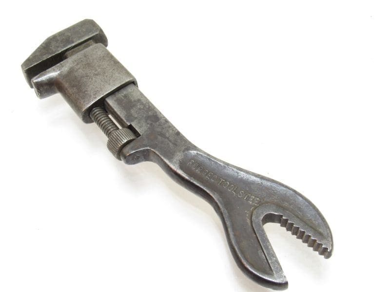 Uncommon Morris Patent August 4 1908 Marshalltown Combination Alligator and Adjustable wrench