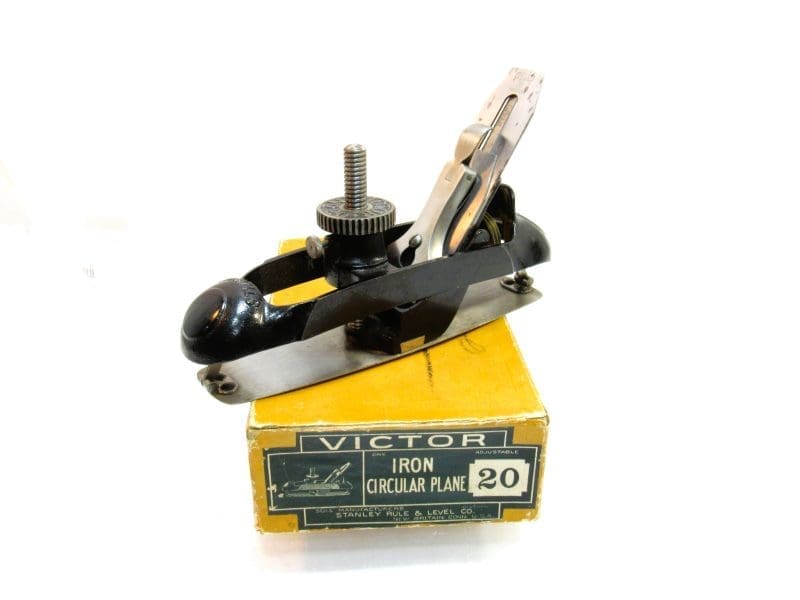 Minty In Rare Picture Box Stanley Bailey Victor  20 Circular Plane.