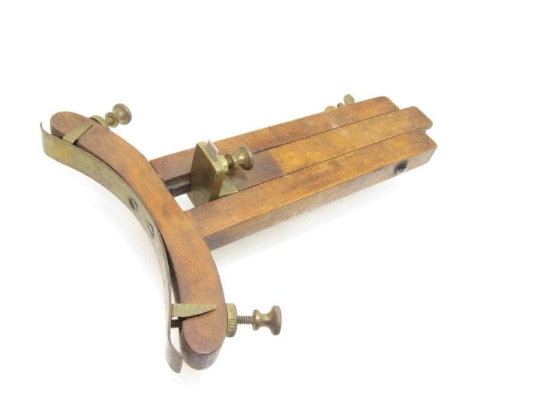 Vintage Hatters Rounding Jack Brim Cutter With Rule Marked J B Masf Co New York