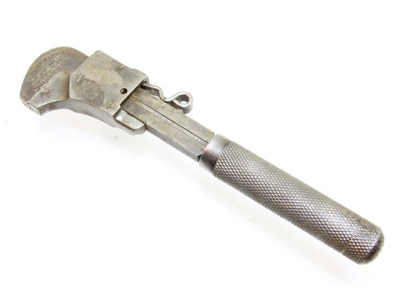 Boston Wrench Company, Boston, Massachusetts: Gagnon's Patent Quick Adjustable Pat Oct 2 1906 6 3/8" long