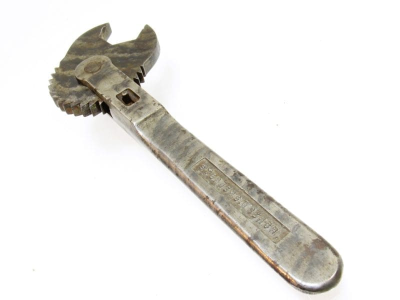 Superb Stephens Patented Dec 21 1909 Quick Adjustable Angle Head Wrench