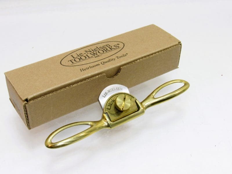 New In Box Lie Nielsen Small Flat Bronze Spokeshave