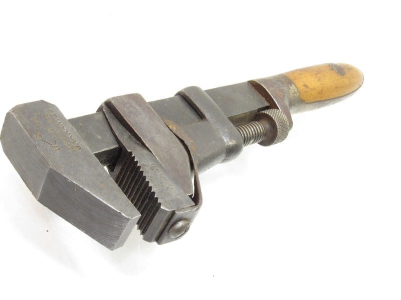Superb W A Kelly & Hubbell Patented August 10 1886 Wrench Jaw Attachment