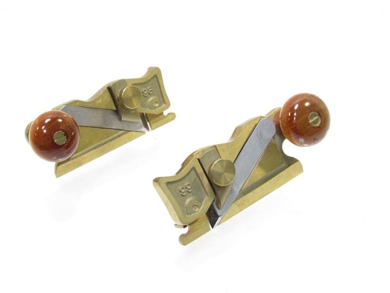 Great Pair Of Lie Nielsen No 98  & 99 Side Rabbet Planes Long Discontinued From Lie Nielsen.