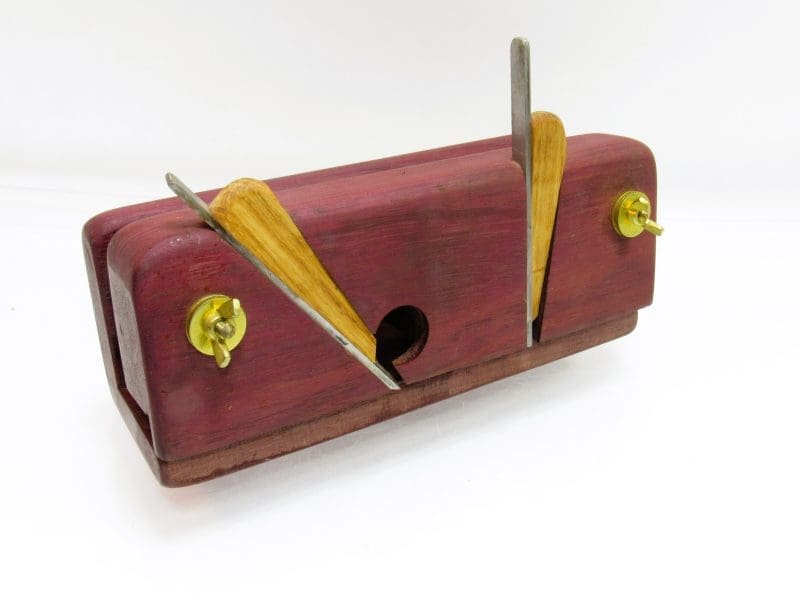 Superb Steve Knight Toolworks 3/8" Wide Skew Iron Dado Plane With Adjustable Fence